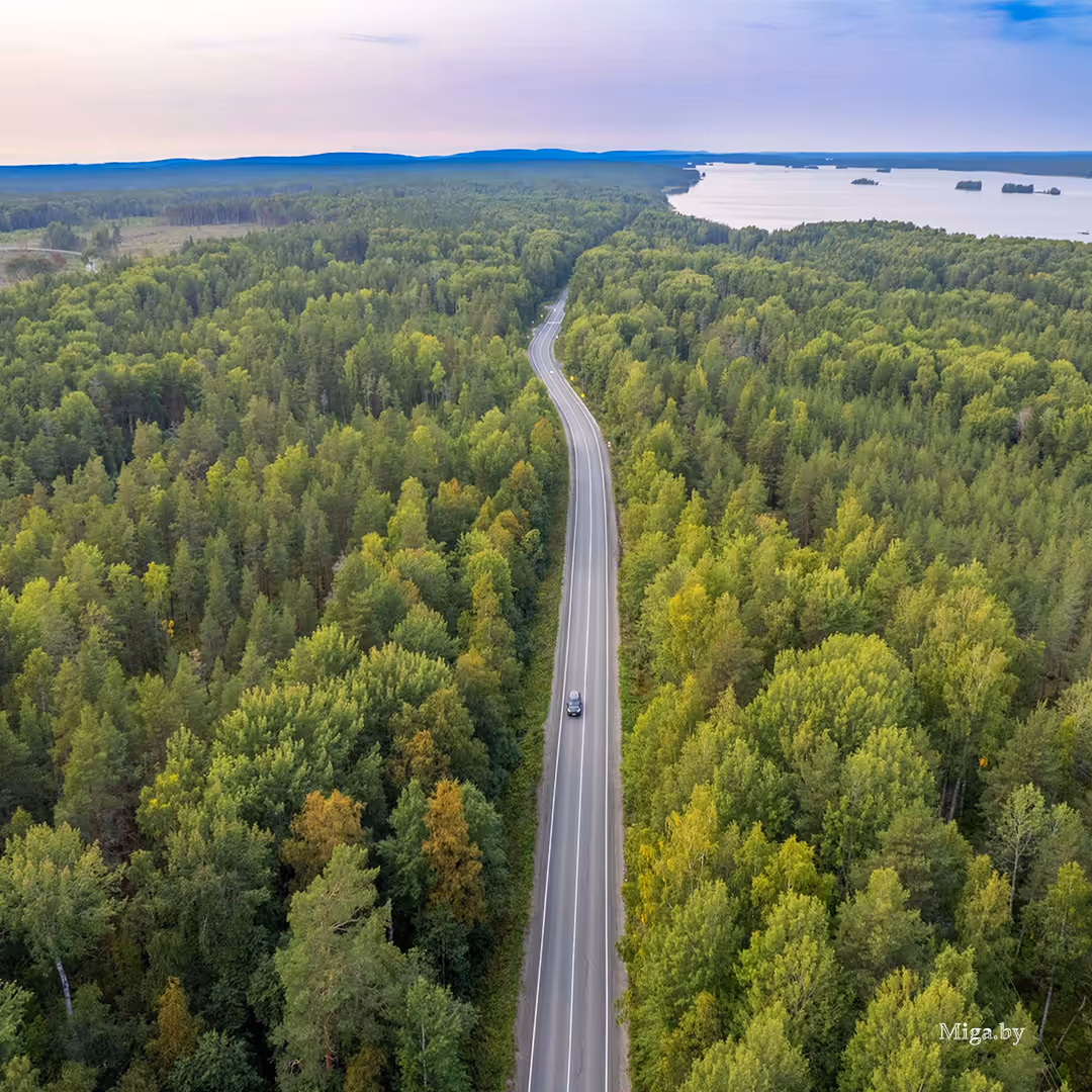 Дорога в Карелии