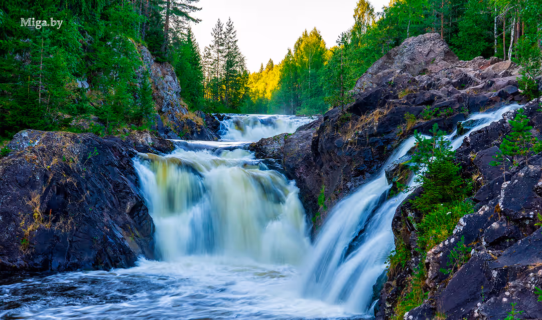 Водопад в Карелии