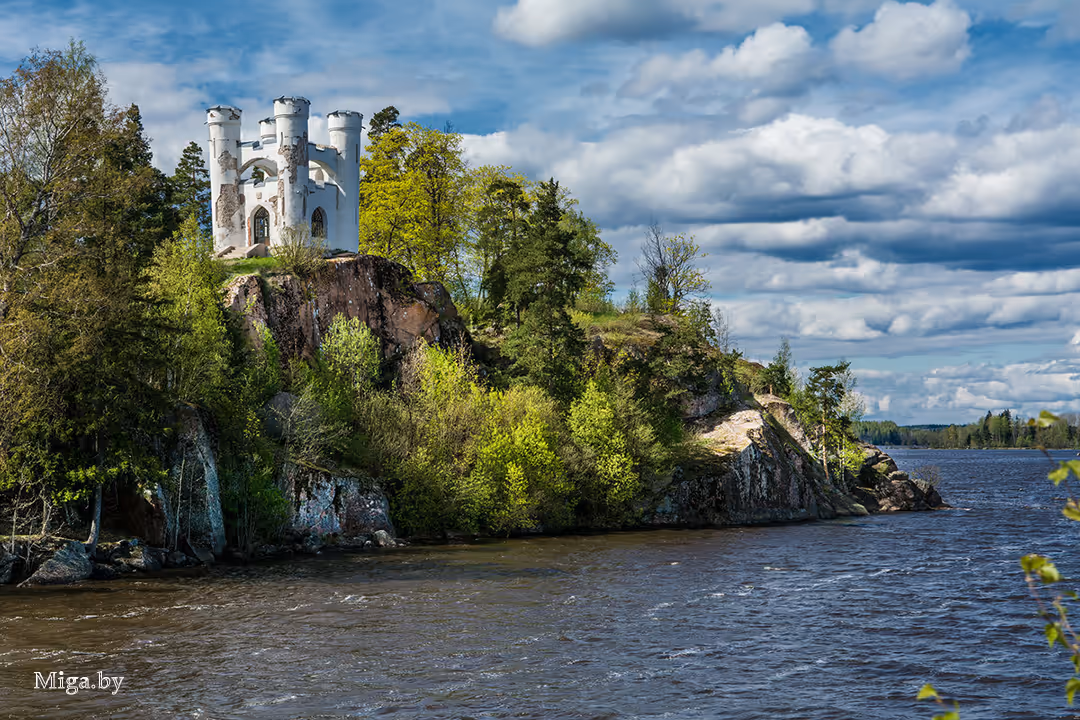 Выборг парк Монрепо